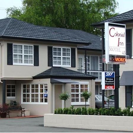 Colonial Inn Motel Christchurch Exterior foto
