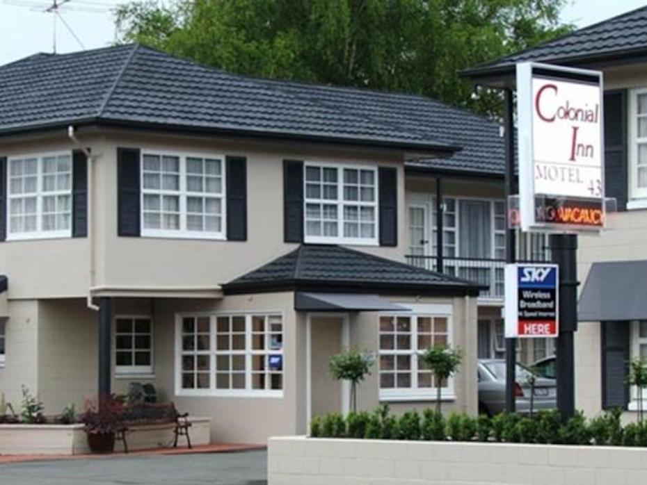Colonial Inn Motel Christchurch Exterior foto